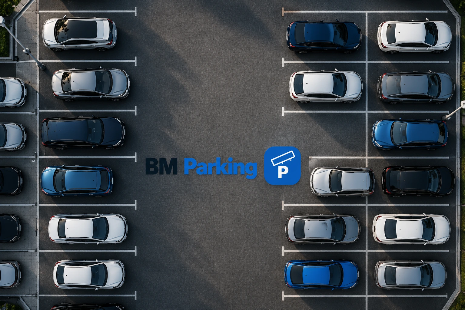 BM Parking Parkplatzübersicht als Einstieg in das Partnerportal