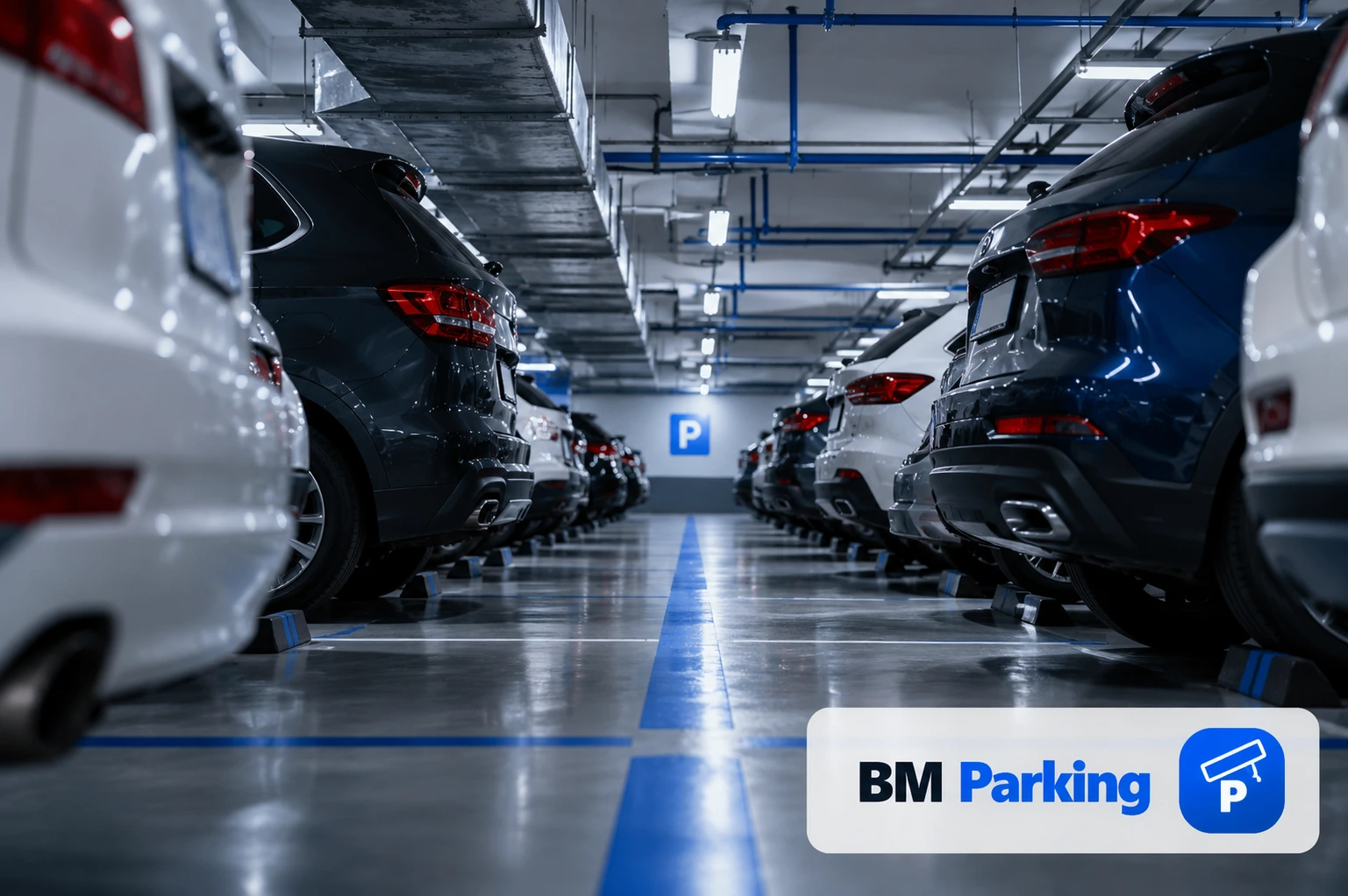 BM Parking Parkautomat und digitale Zahlung für Parkflächen