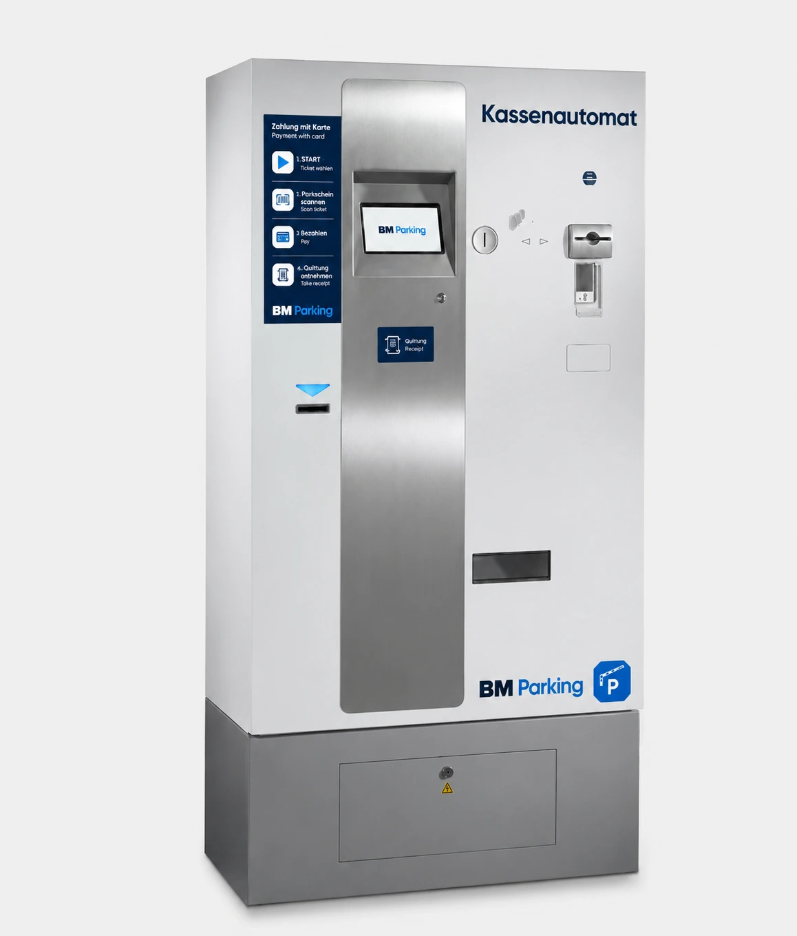 BM Parking Parkautomat mit digitaler Zahlung